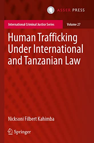 Human Trafficking Under International and Tanzanian Law [Paperback]