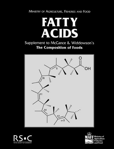 Fatty Acids Supplement to The Composition of Foods [Paperback]