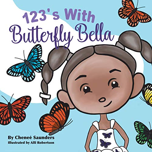 123's with Butterfly Bella [Paperback]