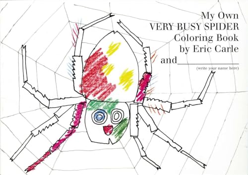 My Own Very Busy Spider Coloring Book [Paperback]