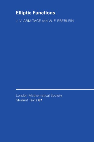 Elliptic Functions [Paperback]