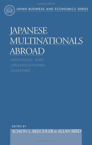 Japanese Multinationals Abroad Individual and Organizational Learning [Hardcover]