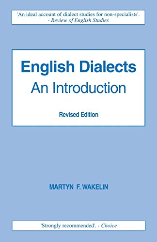 English Dialects An Introduction [Paperback]