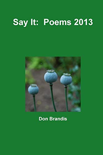 Say It  Poems 2013 [Paperback]