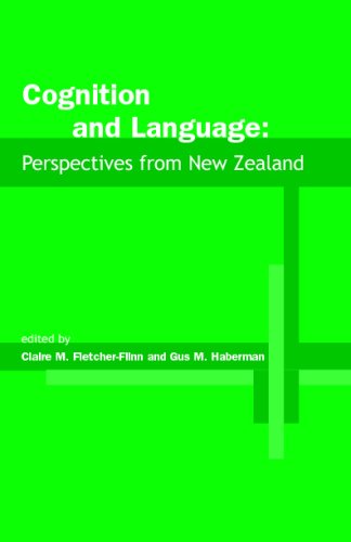 Cognition and Language Perspectives from New Zealand [Paperback]