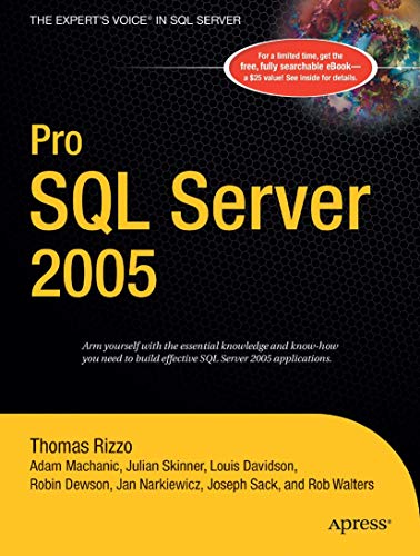 Pro SQL Server 2005 [Paperback]