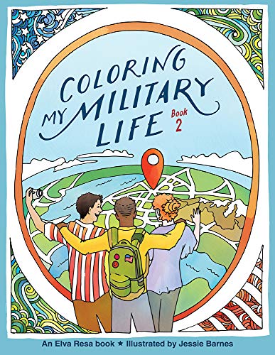 Coloring My Military LifeBook 2 [Paperback]