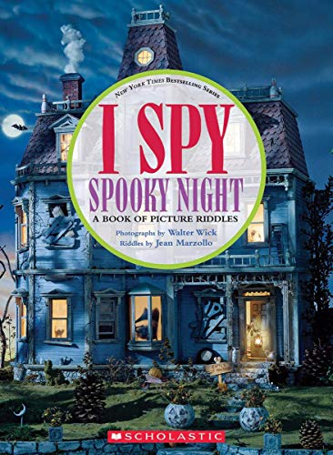 I Spy Spooky Night A Book of Picture Riddles [Hardcover]