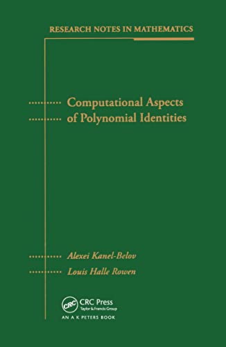 Computational Aspects of Polynomial Identities [Paperback]