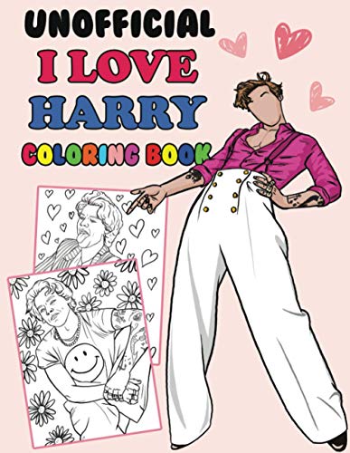 Unofficial I Love Harry Coloring Book [Paperback]
