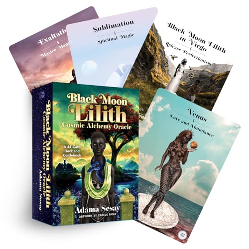 Black Moon Lilith Cosmic Alchemy Oracle A 44-Card Deck and Guidebook [Cards]
