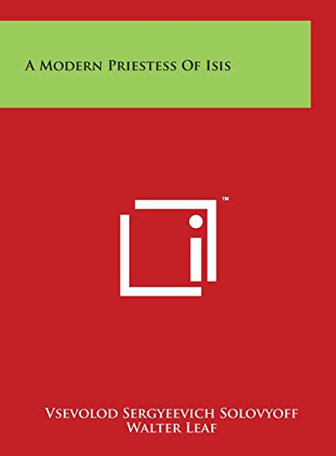Modern Priestess of Isis [Hardcover]