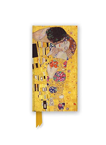 Gustav Klimt The Kiss (Foiled Slimline Journal) [Notebook / blank boo]