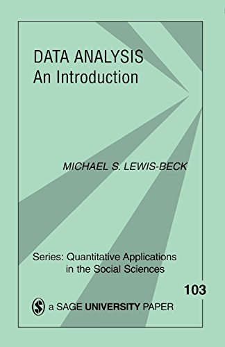 Data Analysis An Introduction [Paperback]