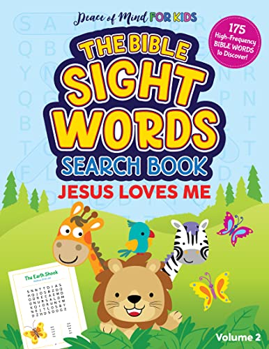 The Bible Sight Words Search Book Jesus Loves Me [Paperback]