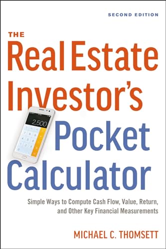 The Real Estate Investor's Pocket Calculator Simple Ways to Compute Cash Flow,  [Paperback]