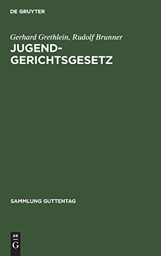 Jugendgerichtsgesetz  Kommentar [Hardcover]