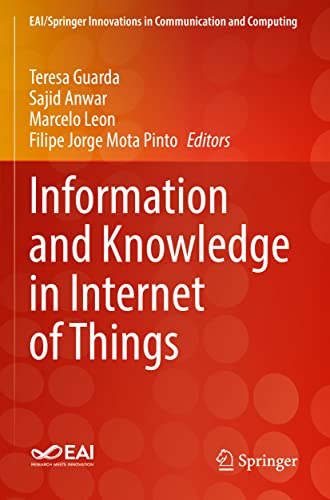 Information and Knowledge in Internet of Things [Paperback]