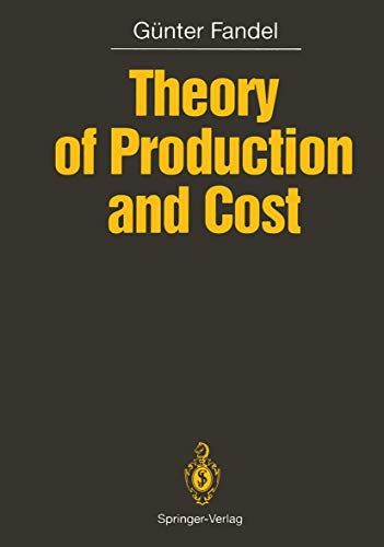 Theory of Production and Cost [Paperback]