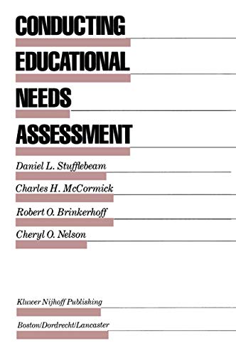 Conducting Educational Needs Assessments [Paperback]