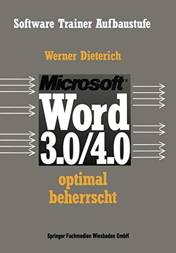 Word 3.0/4.0 optimal beherrscht [Paperback]
