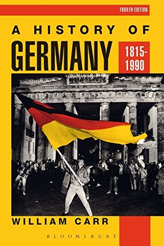A History of Germany 1815-1990 [Paperback]