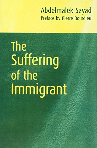 The Suffering of the Immigrant [Paperback]
