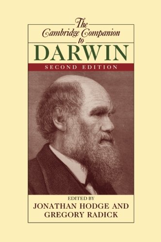 The Cambridge Companion to Darwin [Paperback]