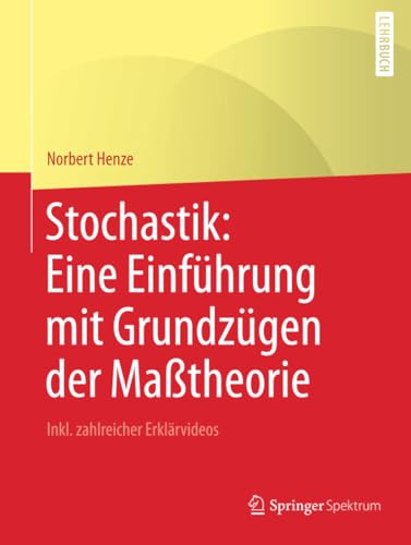 Stochastik Eine Einfhrung mit Grundzgen der Matheorie Inkl. zahlreicher Erk [Paperback]