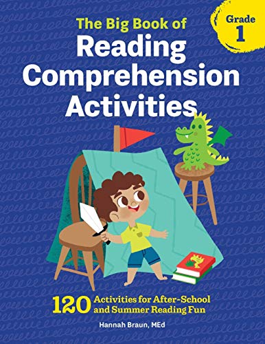 The Big Book of Reading Comprehension Activities, Grade 1 120 Activities for Af [Paperback]