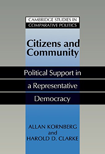 Citizens and Community Political Support in a Representative Democracy [Hardcover]