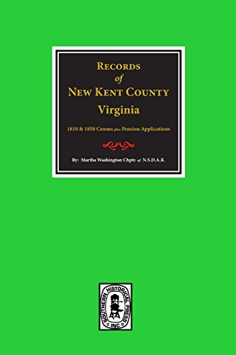New Kent County, VA., Records [Hardcover]