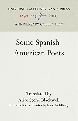 Some Spanish-American Poets [Hardcover]