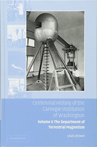 Centennial History of the Carnegie Institution of Washington Volume 2, The Depa [Hardcover]