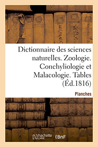 Dictionnaire Des Sciences Naturelles. Planches. Zoologie. Conchyliologie Et Mala