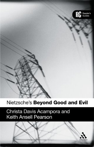 Nietzsche's 'Beyond Good and Evil' A Reader's Guide [Hardcover]