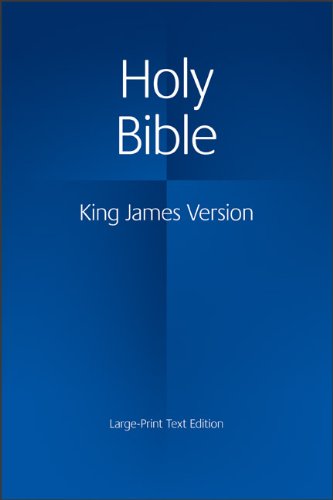 KJV Large Print Text Bible KJ650T [Hardcover]