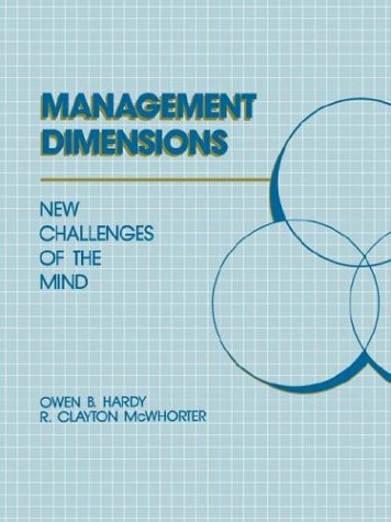 Management Dimensions New Challenges [Paperback]