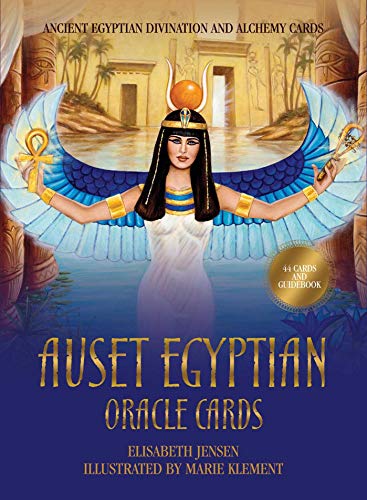 Auset Egyptian Oracle Cards  Ancient Egyptian Divination and Alchemy Cards [Paperback]