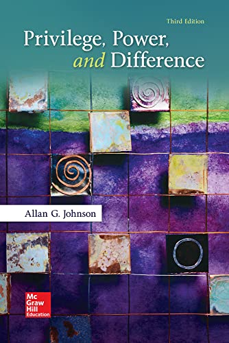 Privilege, Power, and Difference [Paperback]