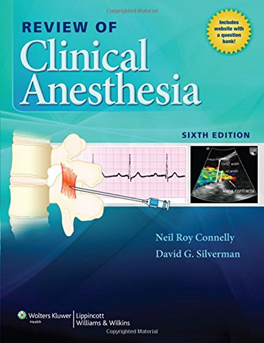 Review of Clinical Anesthesia [Paperback]