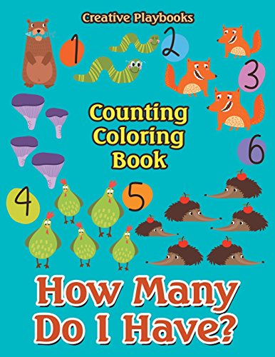 How Many Do I Have Counting Coloring Book [Paperback]