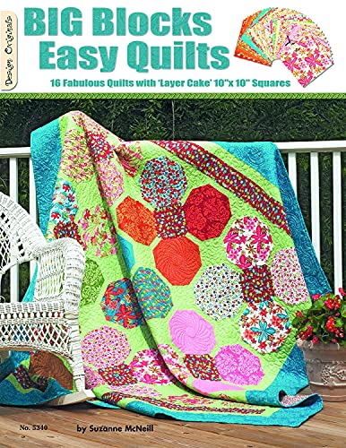 Big Blocks Easy Quilts 16 Fabulous Quilts With Layer Cake Squares [Paperback]