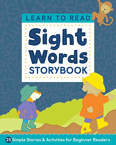Learn to Read Sight Words Storybook 25 Simple Stories & Activities for Beg [Paperback]