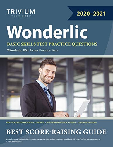Wonderlic Basic Skills Test Practice Questions  Wonderlic BST Exam Practice Tes [Paperback]