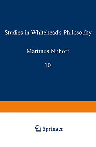 Studies in Whiteheads Philosophy [Paperback]