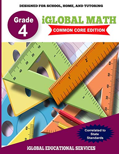 Iglobal Math, Grade 4 Common Core Edition  Power Practice for School, Home, and [Paperback]