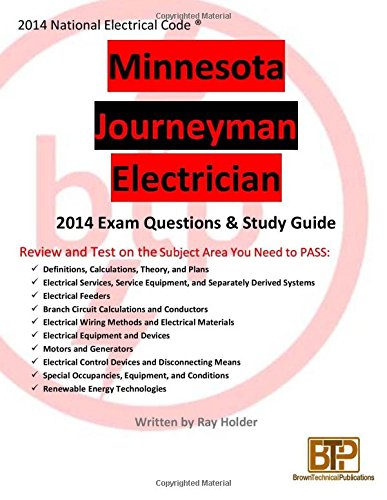 Minnesota 2014 Journeyman Electrician Study Guide [Paperback]