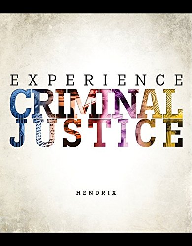 Looseleaf Experience Criminal Justice 1e [Other book format]