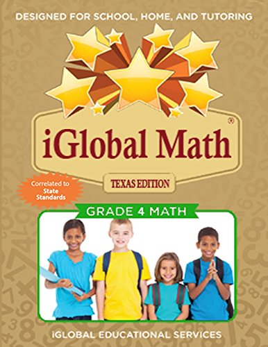 Iglobal Math, Grade 4 Texas Edition  Power Practice for School, Home, and Tutor [Paperback]